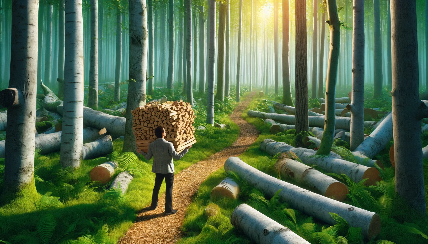 Значение (смысл) пословицы «Бесполезно носить дрова в лес»